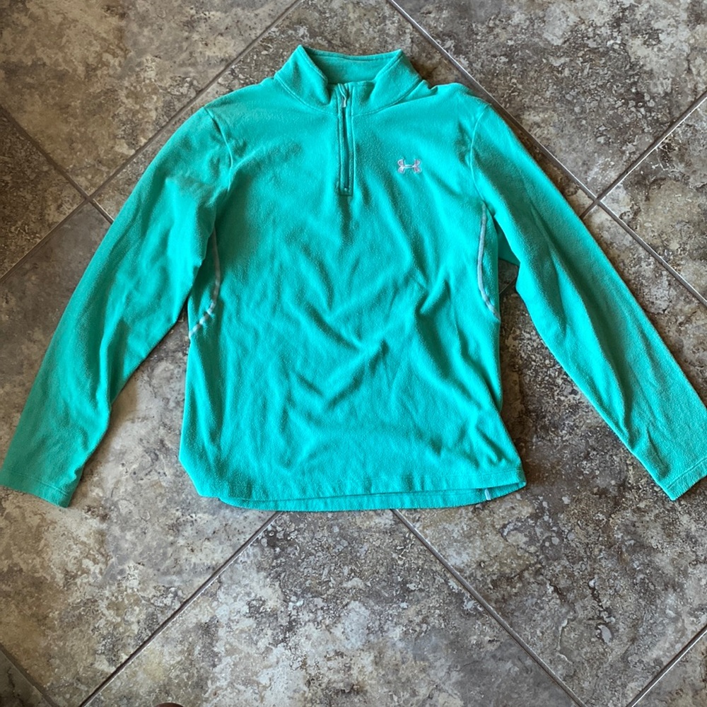 Under armour medium fleece half zip pullover